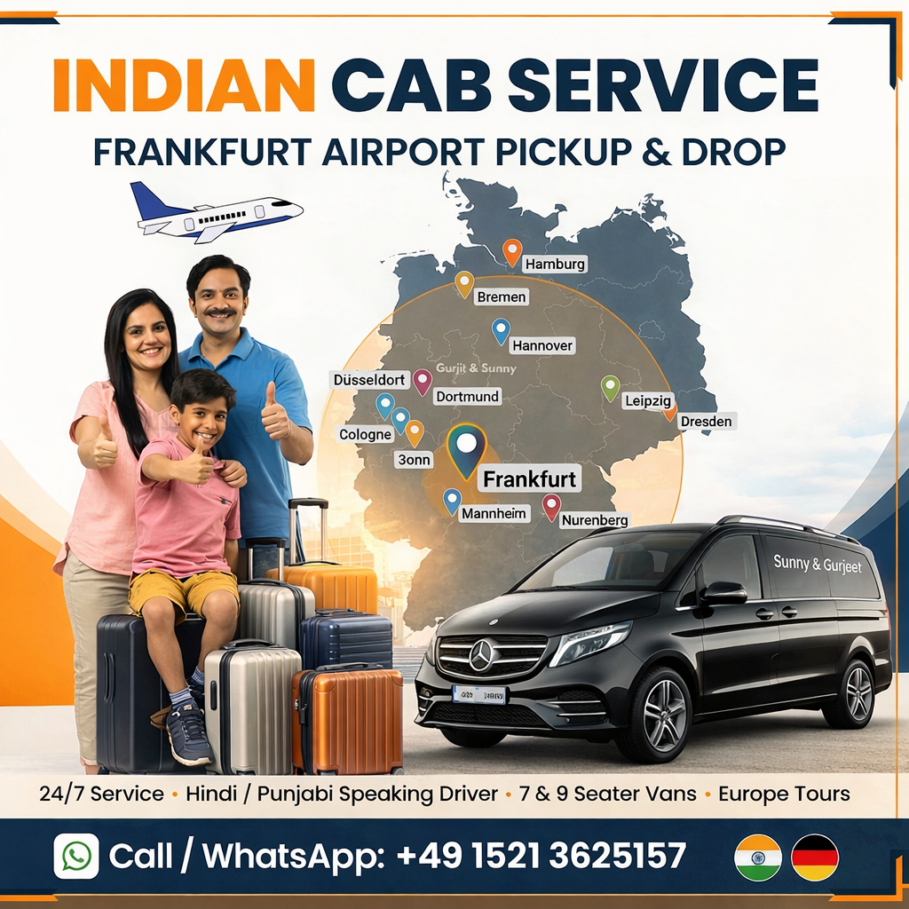 Frankfurt Airport Transfer for Indian Travelers: A Mumbaikar’s Guide to a Safe, Hindi-Speaking Cab at a Fixed Price